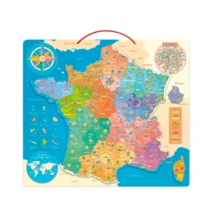 Loisirs Créatifs<Boutiques de musées Carte de France éducative magnétique