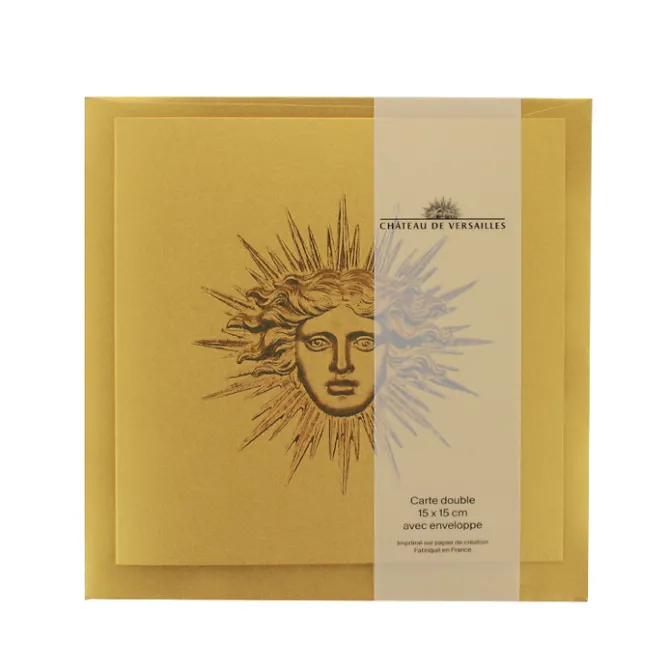 Cartes Et Marques Pages<Boutiques de musées Carte double avec enveloppe - Apollon ou Soleil