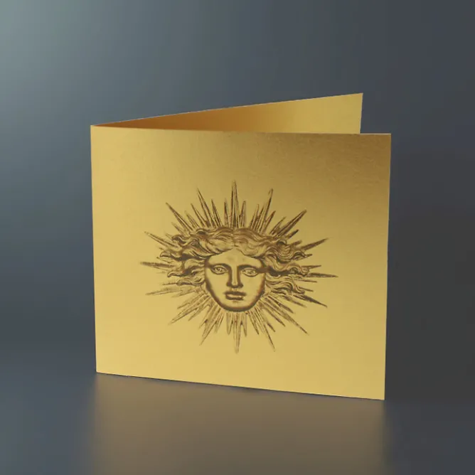 Cartes Et Marques Pages<Boutiques de musées Carte double avec enveloppe - Apollon ou Soleil