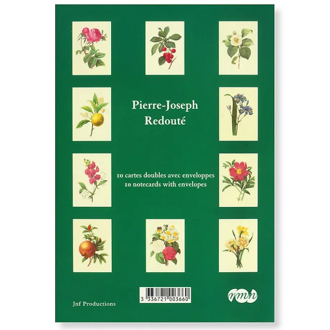 Boutiques de musées 10 Cartes doubles et enveloppes - Pierre-Joseph Redouté Sale