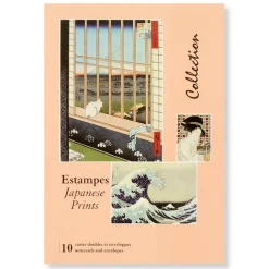 Boutiques de musées 10 Cartes doubles et enveloppes - Estampes Discount