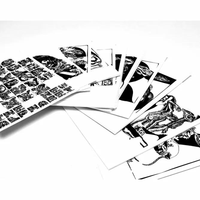 Cartes Et Marques Pages<Boutiques de musées 27 cartes postales - M/M Paris The new Alphabet