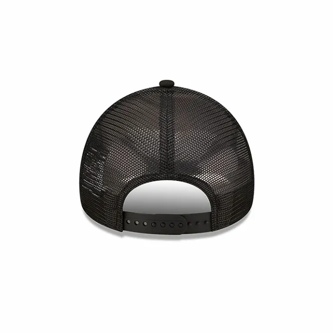 Boutiques de musées Casquette réglable A-Frame Trucker Vase de fleurs Noir - New Era x Louvre Discount