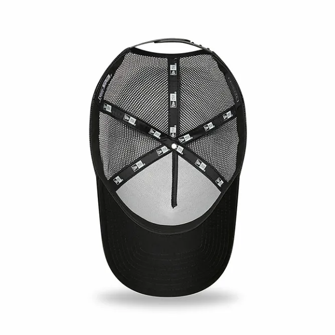 Boutiques de musées Casquette réglable A-Frame Trucker Vase de fleurs Noir - New Era x Louvre Discount