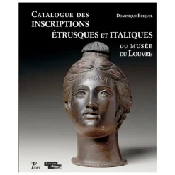 Histoire, Géographie Et Sciences<Boutiques de musées Catalogue des inscriptions étrusques et italiques du musée du Louvre