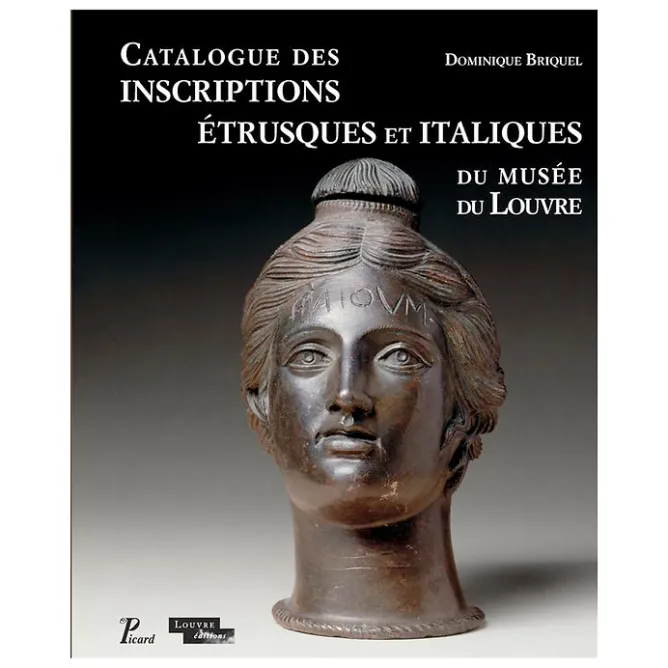 Histoire, Géographie Et Sciences<Boutiques de musées Catalogue des inscriptions étrusques et italiques du musée du Louvre