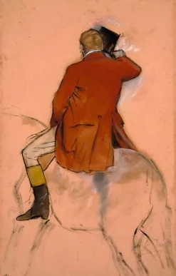 Toiles Sur Châssis|Affiches D'Art<Boutiques de musées Cavalier en habit rouge (toiles sur châssis)