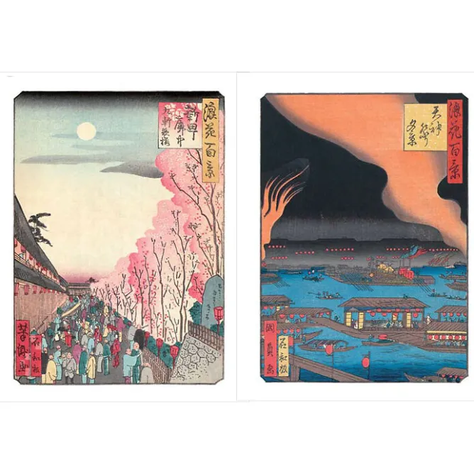 Livres D'Art<Boutiques de musées Cent vues de Naniwa