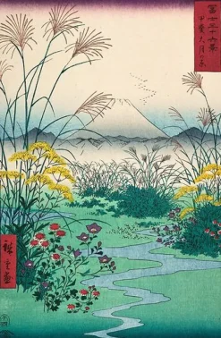 Boutiques de musées Champs de la plaine d'Otsuki, dans la province de Kai, 1797-1858 (panneaux acryliques) Best