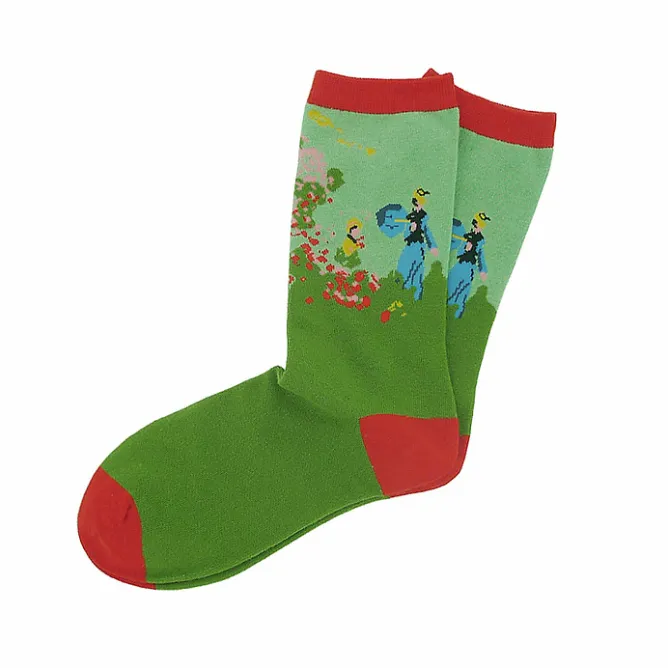 Chaussettes<Boutiques de musées Chaussettes Claude Monet - Coquelicots 36/41