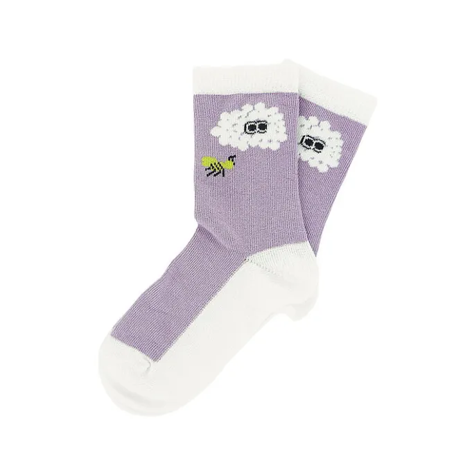 Boutiques de musées Chaussettes Cumulo & Réséda Violet - Grand Palais Discount