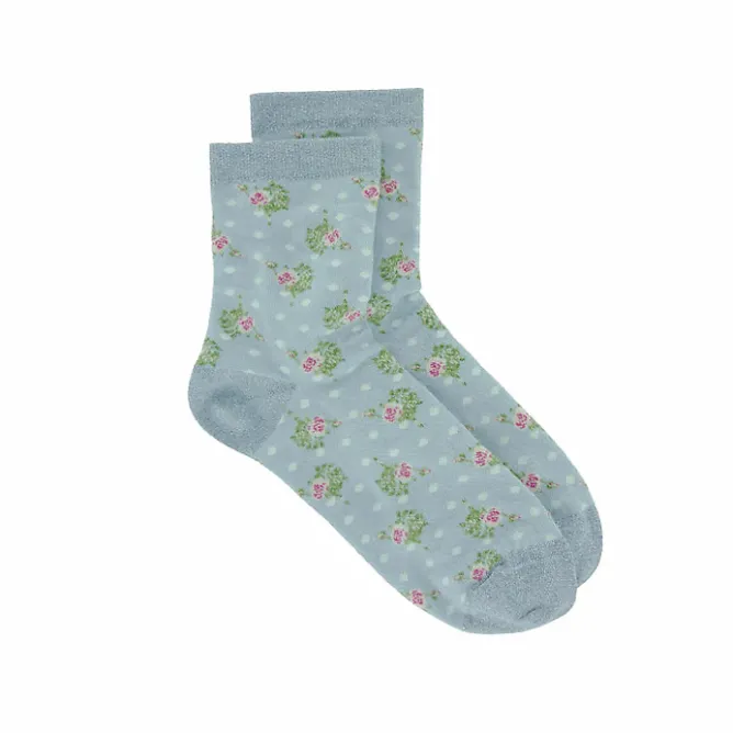 Boutiques de musées Chaussettes Marie-Antoinette Rose et perle 36/41 - Château de Versailles Discount