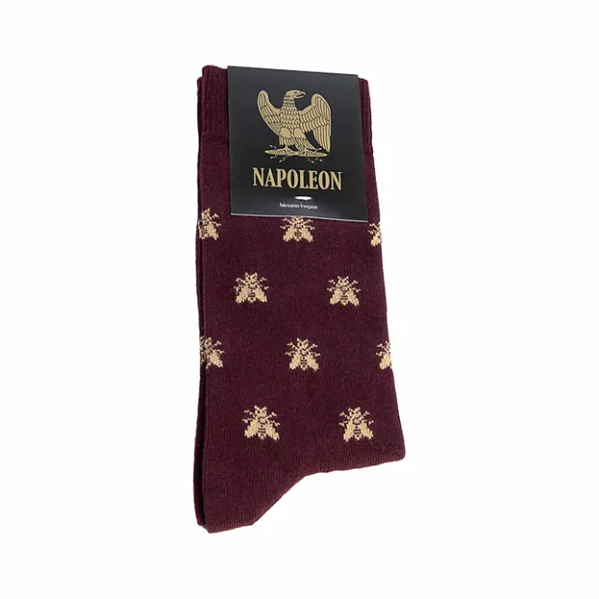 Boutiques de musées Chaussettes Napoléon Abeilles d'or - Maison Broussaud Sale