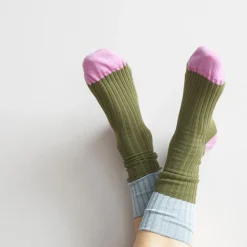Chaussettes<Boutiques de musées Chaussettes Olive
