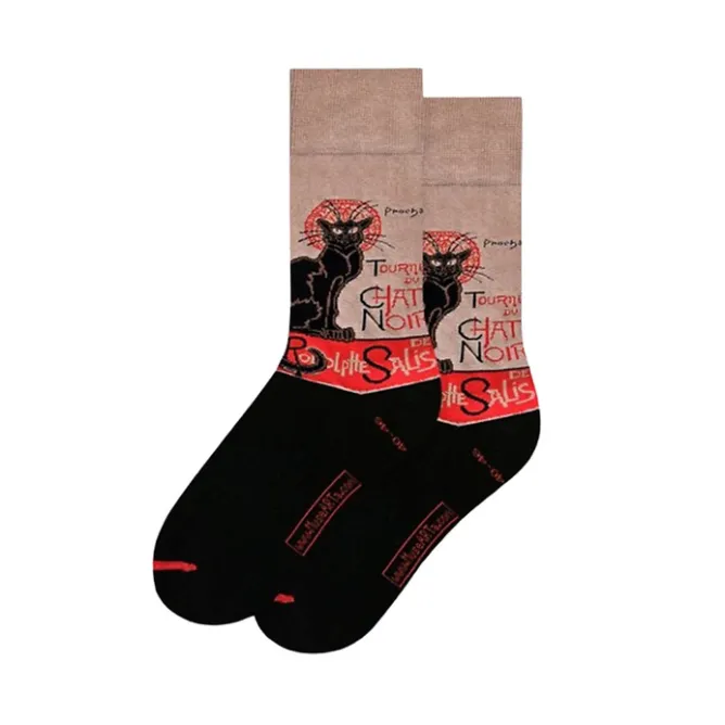 Boutiques de musées Chaussettes Tournée du Chat Noir Best