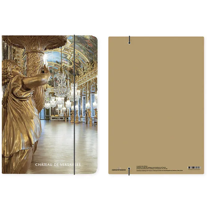 Boutiques de musées Chemise à élastique Château de Versailles - Galerie des Glaces - A4 Best