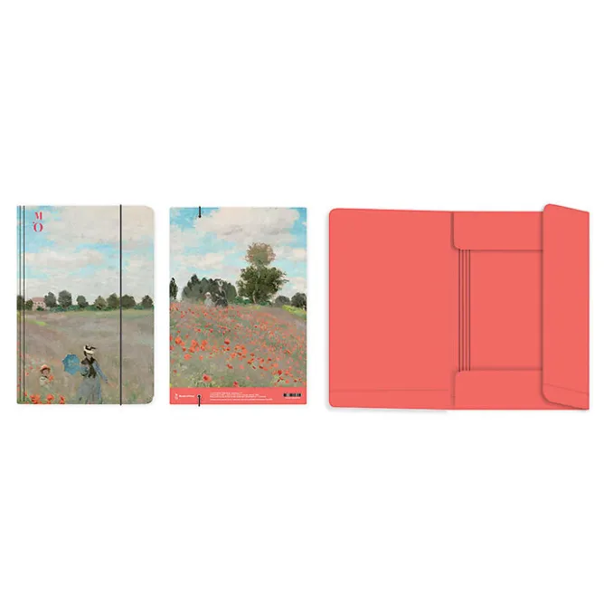 Chemises Et Sous-Chemises<Boutiques de musées Chemise à élastique Claude Monet - Coquelicots, 1873 - A4