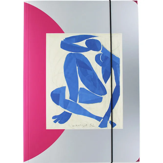 Boutiques de musées Chemise à élastique Henri Matisse - Nu bleu IV, 1952 - A4 New