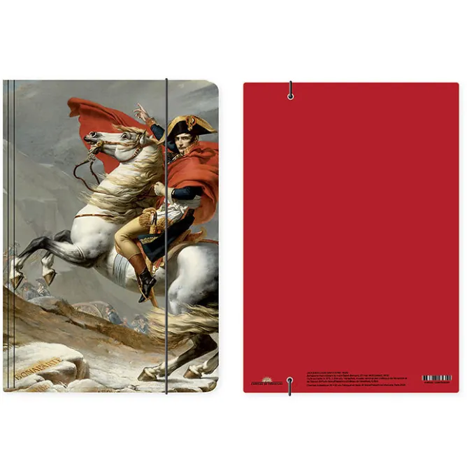 Chemises Et Sous-Chemises<Boutiques de musées Chemise à élastique Jacques-Louis David - Bonaparte franchissant le mont Saint-Bernard, 1802 - A4