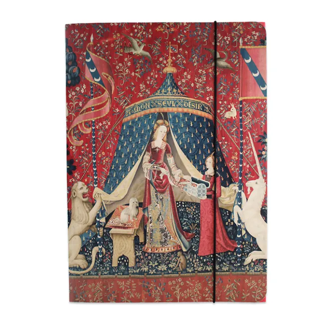Boutiques de musées Chemise à élastique La Dame à la Licorne - À mon seul désir - A4 New