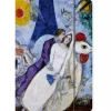 Chemises Et Sous-Chemises<Boutiques de musées Chemise à élastique Marc Chagall - Les mariés de la tour Eiffel - A4