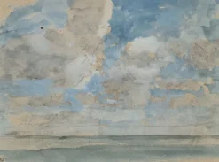 Panneaux Acryliques|Toiles Encadrées<Boutiques de musées Ciel nuageux au-dessus d'une mer calme (panneaux acryliques)