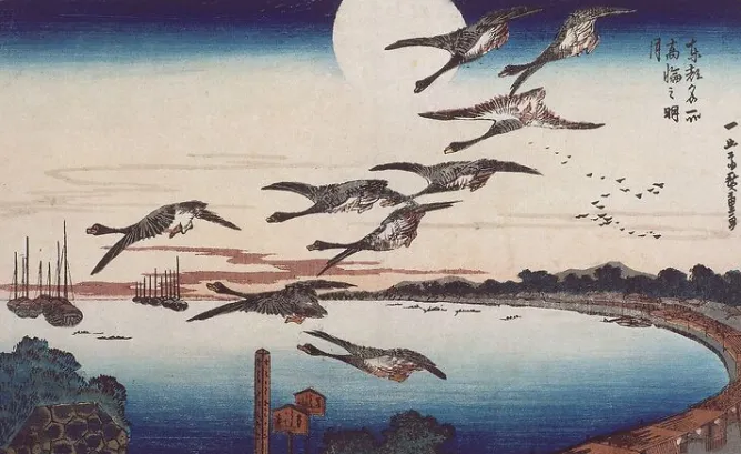 Affiches D'Art|Affiches D'Art Encadrées<Boutiques de musées Clair de lune à Takanawa (affiches d'art)