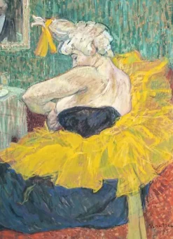 Toiles Encadrées|Toiles Sur Châssis<Boutiques de musées Clownesse Cha-U-Kao (détail), 1895 (toiles encadrées)