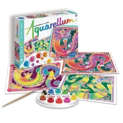Loisirs Créatifs<Boutiques de musées Coffret Aquarellum Junior - Dragons