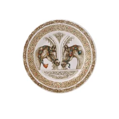 Art De La Table<Boutiques de musées Coffret 4 assiettes canapés - Chevaux du vent Ø16,5cm - Faïencerie de Gien