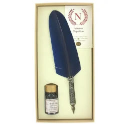 Boutiques de musées Coffret d'écriture Napoléon - Plume d'oie Bleue - Bortoletti Sale