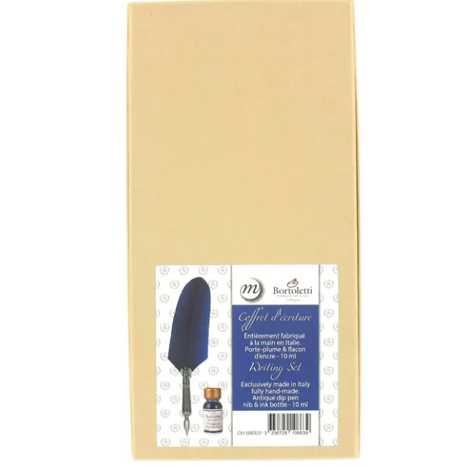 Boutiques de musées Coffret d'écriture Napoléon - Plume d'oie Bleue - Bortoletti Sale