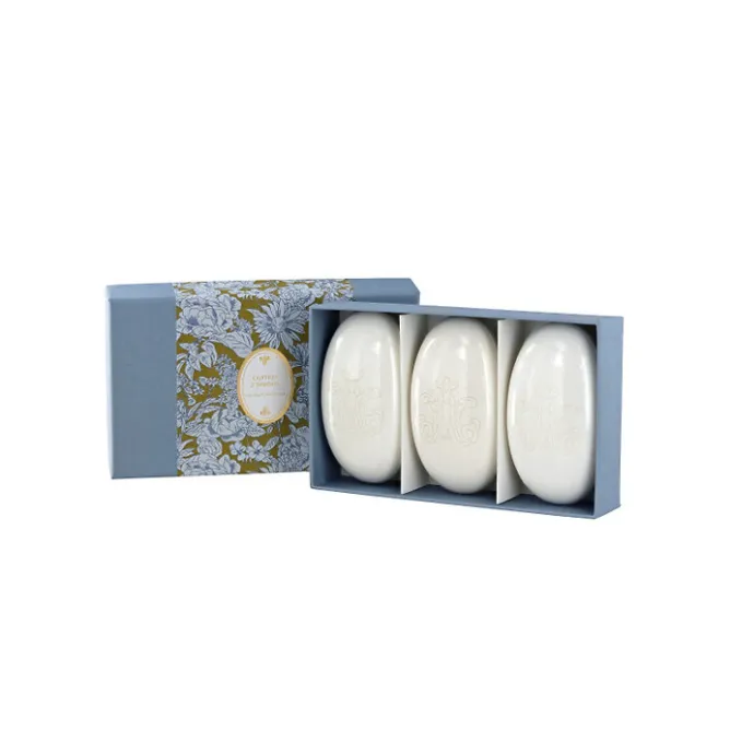 Corps & Bain<Boutiques de musées Coffret 3 savons Rose, violette et lys - Les fleurs de la cour