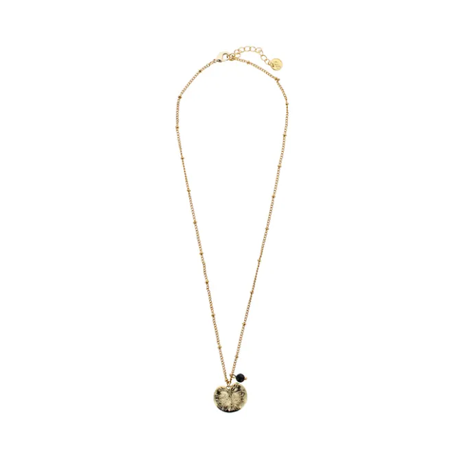 Colliers Et Pendentifs<Boutiques de musées Collier court Nymphéa Perle d'onyx - Les Cleias