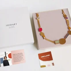 Colliers Et Pendentifs<Boutiques de musées Collier doré Collage vert - Joidart