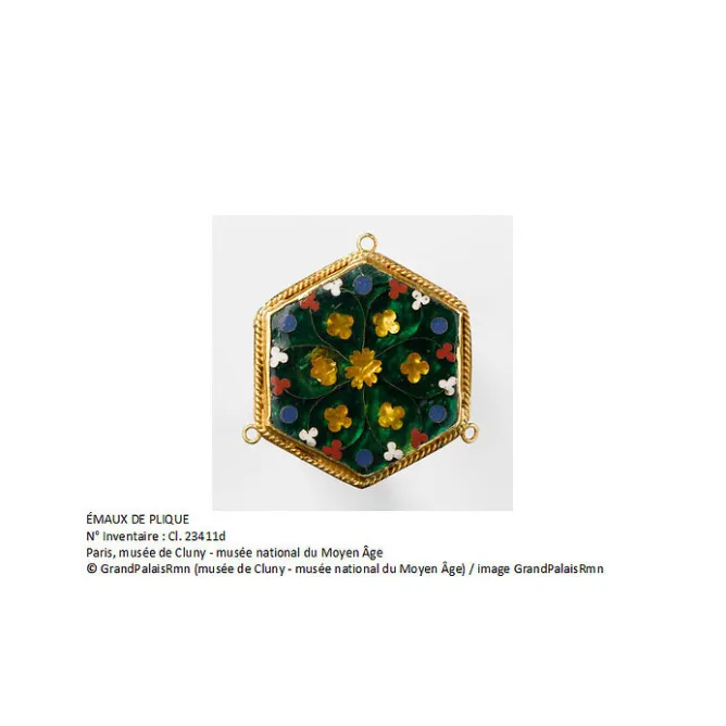 Colliers Et Pendentifs<Boutiques de musées Collier Émail de Plique