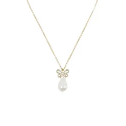 Boutiques de musées Collier Nœud "à l'égaré" et perle baroque Discount