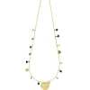 Boutiques de musées Collier à pampilles bleu turquoise Nymphéa - Les Cleias Hot