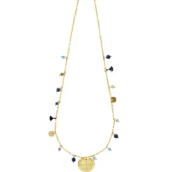 Boutiques de musées Collier à pampilles bleu turquoise Nymphéa - Les Cleias Hot