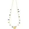 Colliers Et Pendentifs<Boutiques de musées Collier à pampilles noires Nymphéa - Les Cleias