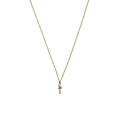 Boutiques de musées Collier-pendentif Égyptien Croix de vie - Chaîne boules 60cm Sale