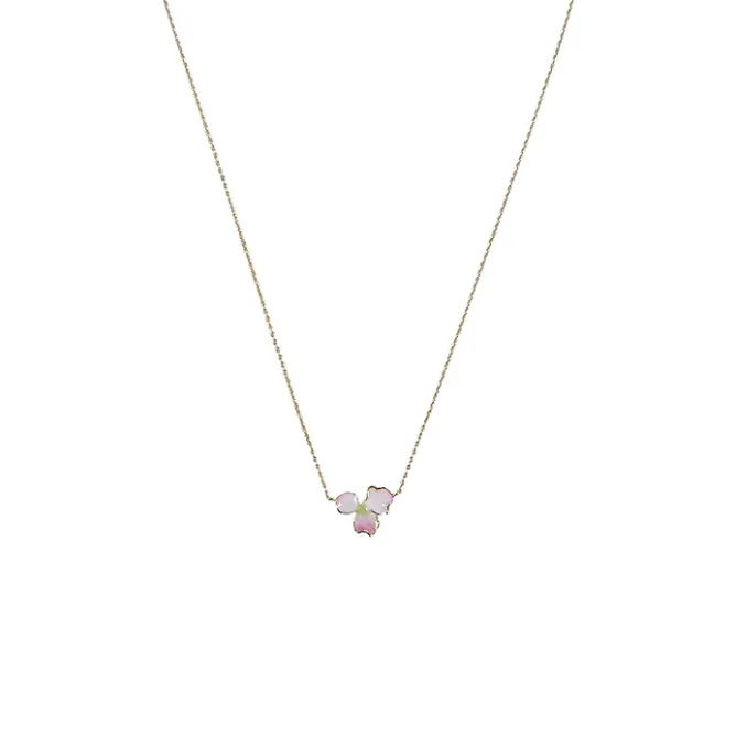 Colliers Et Pendentifs<Boutiques de musées Collier Trèfle émaillé - Cécile Boccara