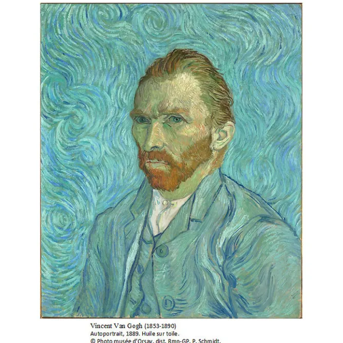 Colliers Et Pendentifs<Boutiques de musées Collier Vincent van Gogh - Portrait de l'artiste