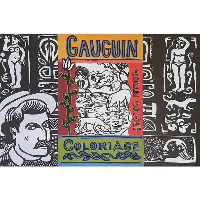 Boutiques de musées Coloriages Gauguin Discount