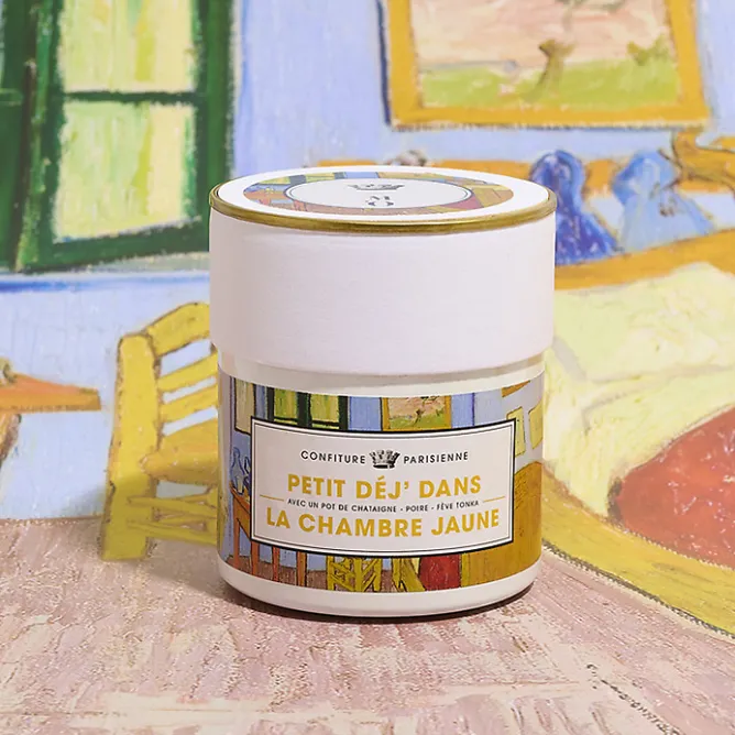 Boutiques de musées Confiture Musée d'Orsay Châtaigne, poire et fève Tonka 250 grs - Petit déj' dans la chambre jaune - Confiture parisienne Hot