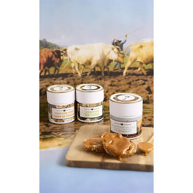 Boutiques de musées Confiture Poire Coing de Cézanne 250G - Confiture Parisienne X Musée d'Orsay Discount