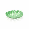 Boutiques de musées Corbeille à fruits en métal Monstera Vert - Balvi Clearance