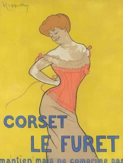 Boutiques de musées Corset le Furet (toiles sur châssis) New