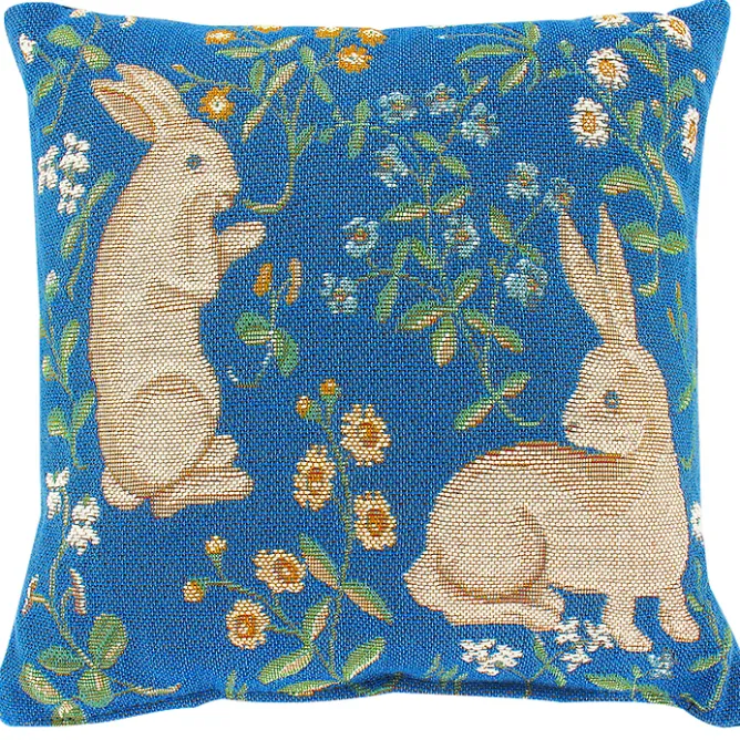 Art De La Maison<Boutiques de musées Coussin Lapin - Bleu