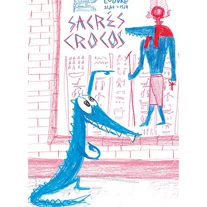 Livres Jeunesse<Boutiques de musées Crocodingue et les mystères de Paris - Au musée du Louvre
